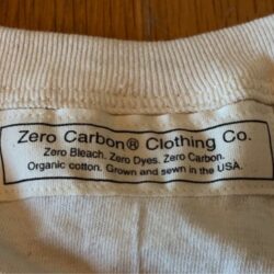 Zero carbon T-shirt