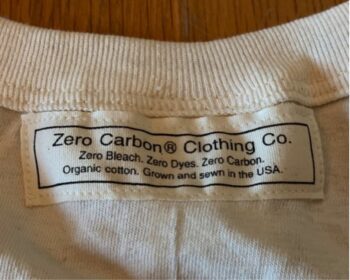Zero carbon T-shirt