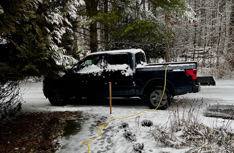 Ford F150 powers my house during a grid outage